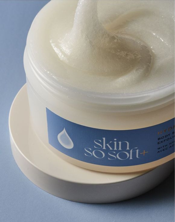 Skin So Soft Plus HydroPlenish With Hydrating Hyaluronic Acid Body Scrub