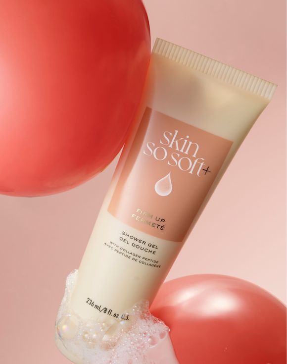 Skin So Soft Firm Up with Collagen Peptide Shower Gel
