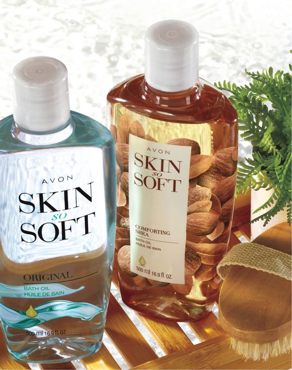 Skin So Soft Comforting Shea Butter Bath Oil