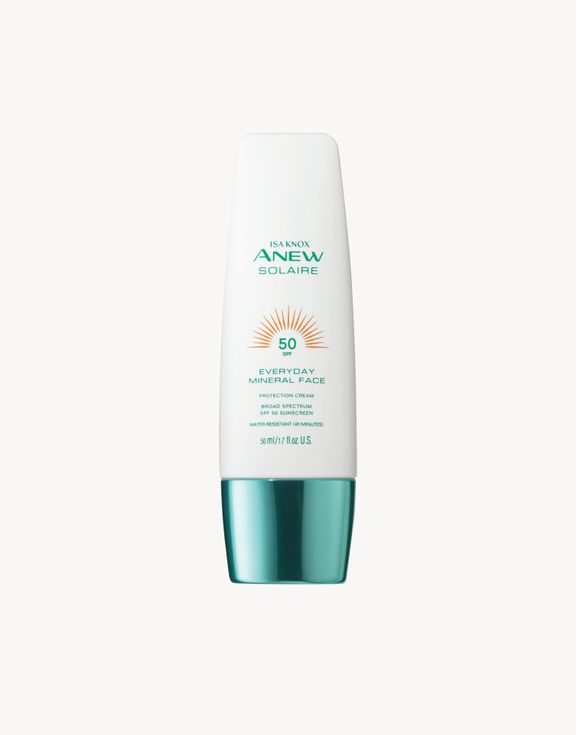 Isa Knox Anew Solaire Everyday Mineral Face Protection Cream Broad Spectrum SPF 50