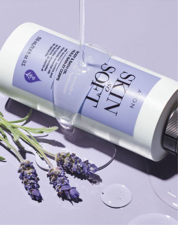 Skin So Soft Calming Lavender Bath and Body Oil