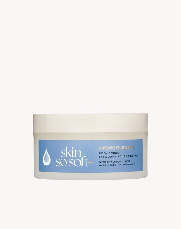 Skin So Soft Plus HydroPlenish With Hydrating Hyaluronic Acid Body Scrub