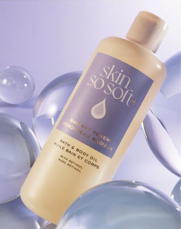 Skin So Soft Radiant Renew with Retinol Bath and Body Oil