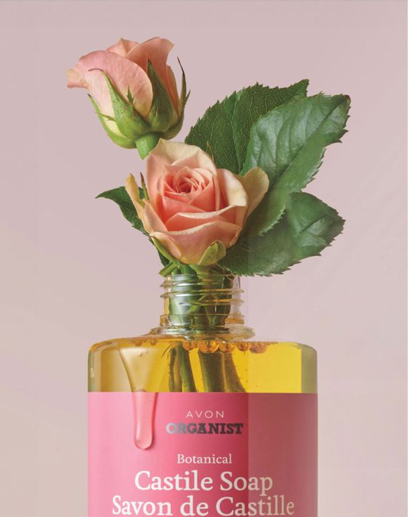 Organist Botanical Castile Soap Rose Water and Hyaluronic Acid