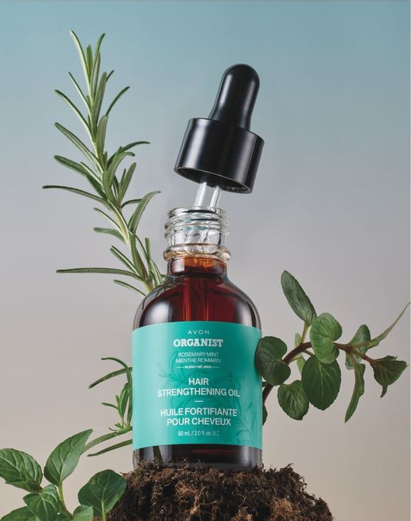 Organist Rosemary Mint Hair Strengthening Oil