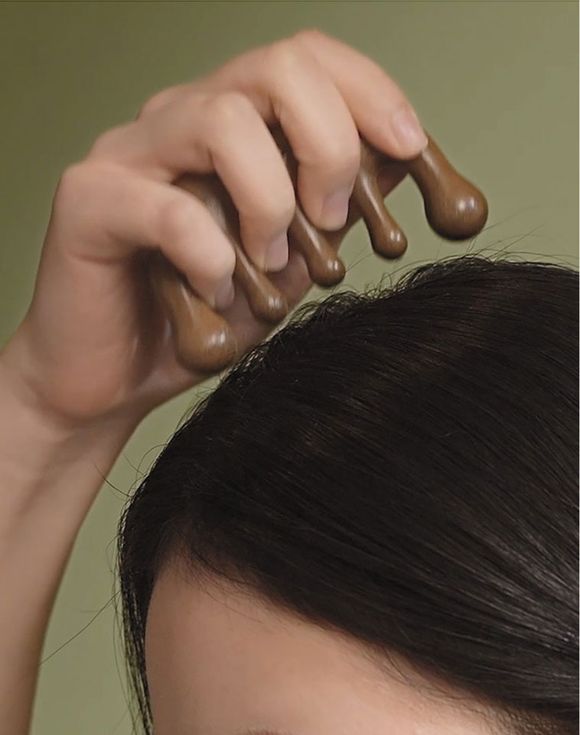 Organist Scalp Massage Gua Sha
