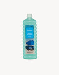 Avon Senses Aquatic Breeze Bubble Bath 700 mL teal bubble-textured bottle on white background