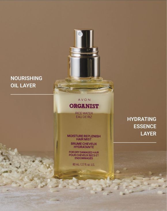 Organist Rice Water Moisture Replenish Hair Mist
