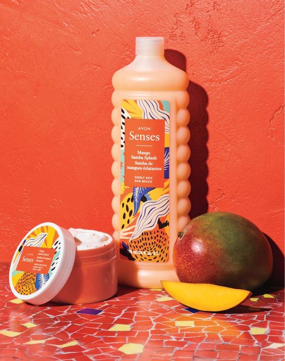 Senses Mango Samba Splash Bubble Bath