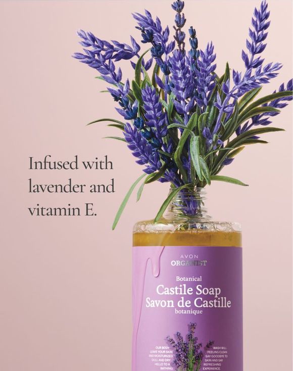 Organist Botanical Castile Soap Lavender Oil and Vitamin E
