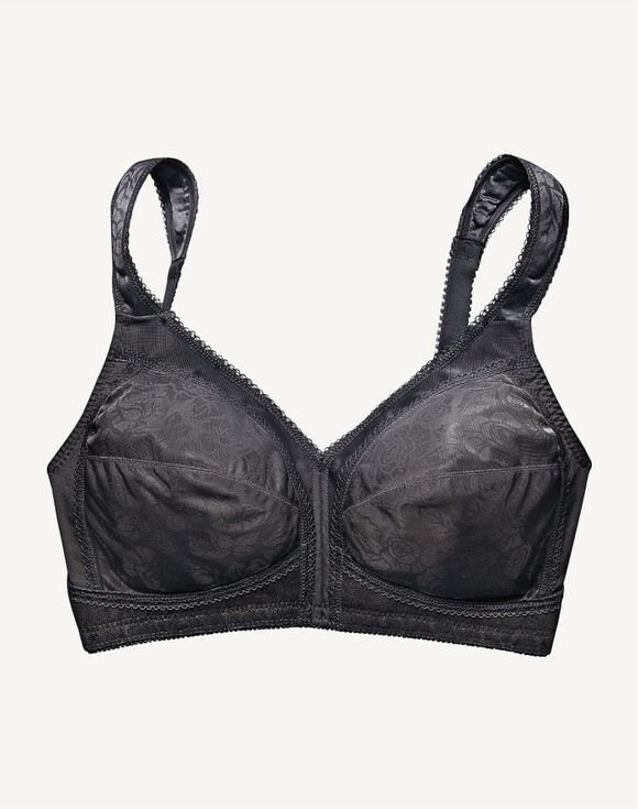 Playtex 18 Hour Original Comfort Strap Wirefree Bra in Black (US4693)