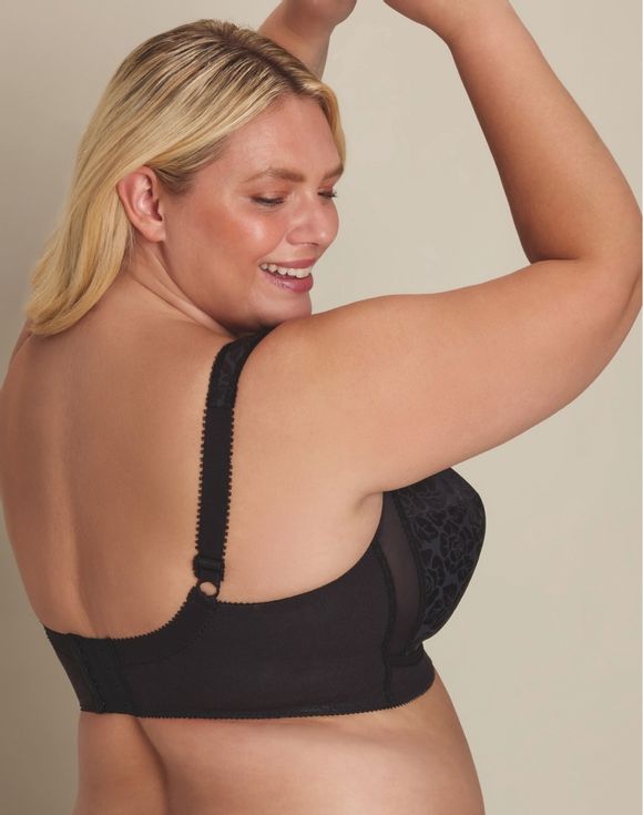 Playtex 18 Hour Original Comfort Strap Wirefree Bra in Black (US4693)