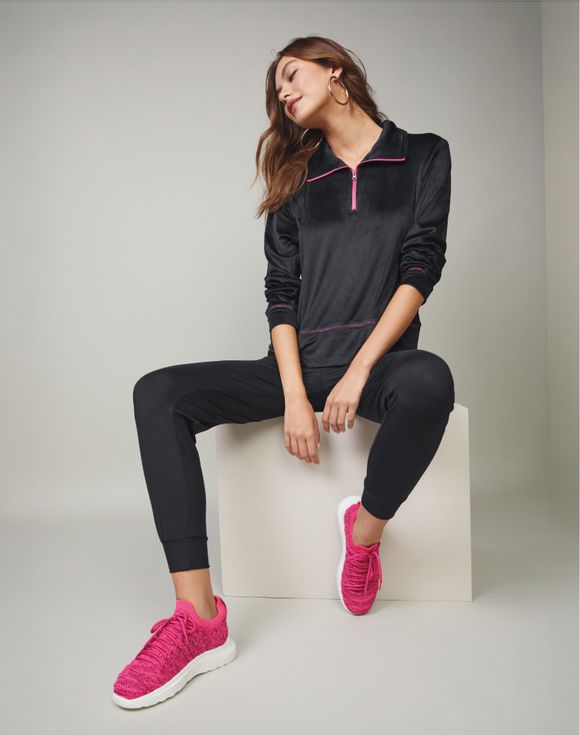 Two Tone Sneaker full outfit view