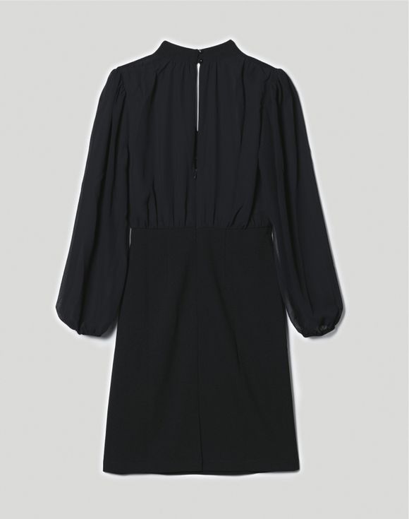 Sheer Back Dress flat lay back view