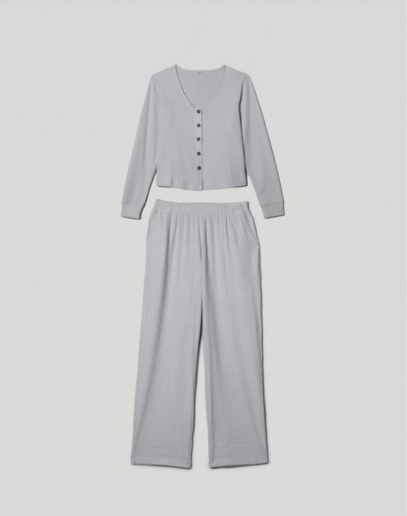 Wide Ribbed 2-Piece Set