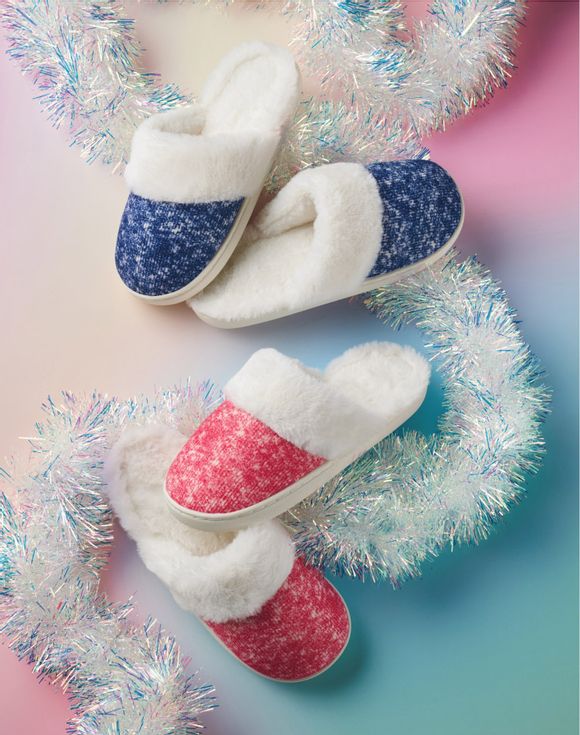 Space-Dye Slippers
