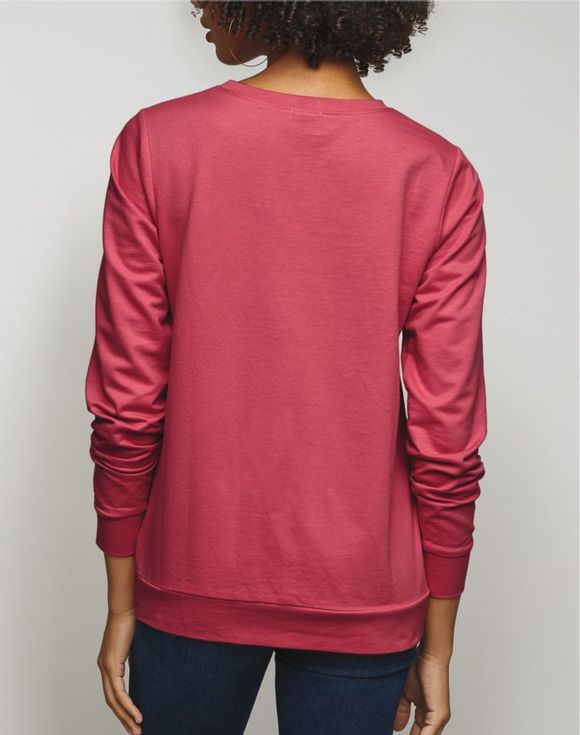 Pearl-Trim Pullover