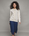 Knit Cardigan full length model view