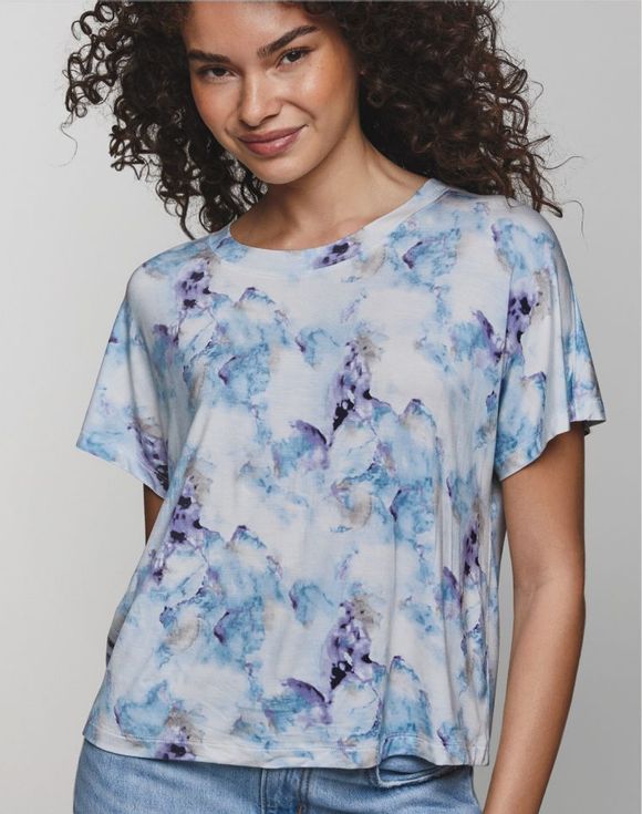 Abstract Print Top