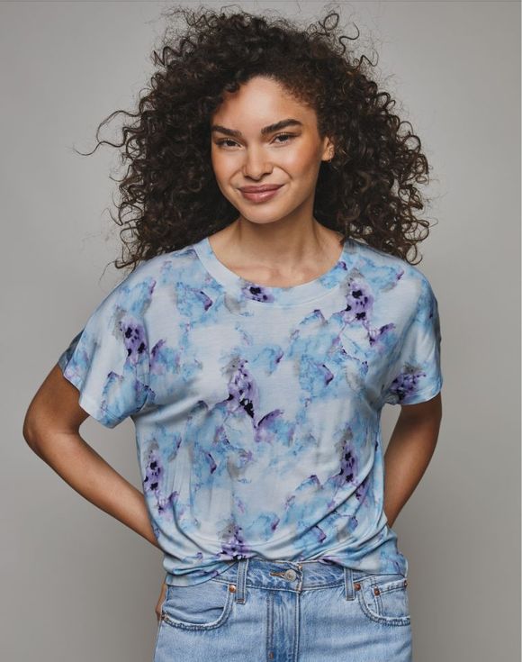 Abstract Print Top