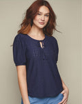 Eyelet Top