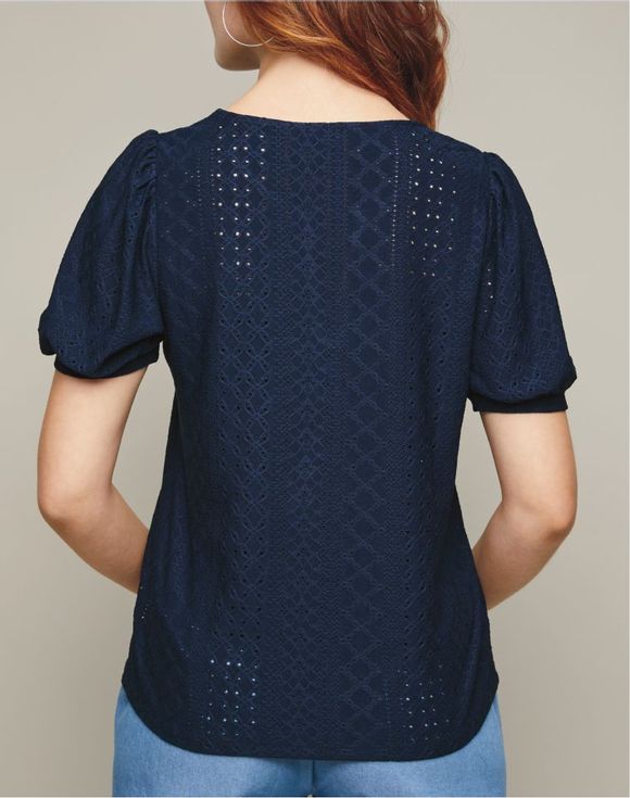 Eyelet Top