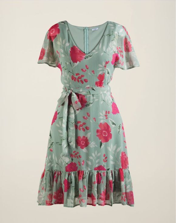 Spring Floral Dress