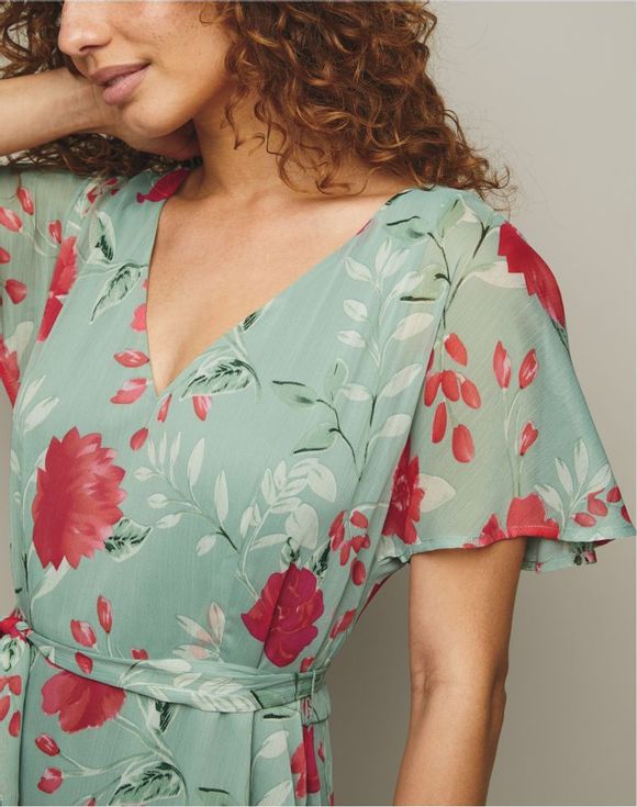 Spring Floral Dress