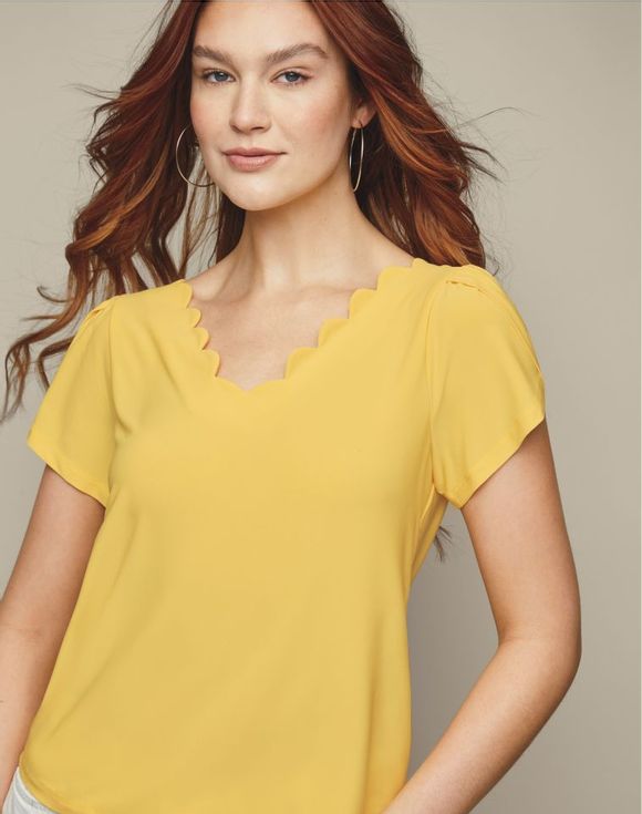 Petal Sleeve Top