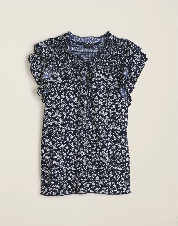 Scattered Floral Top