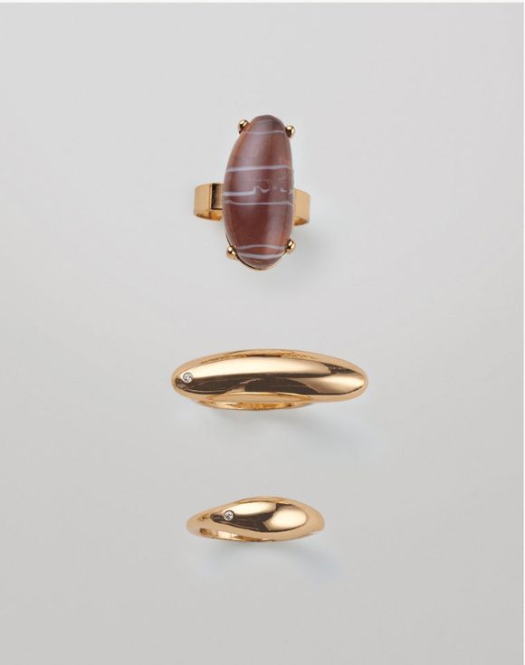 Natural Blush Ring Set