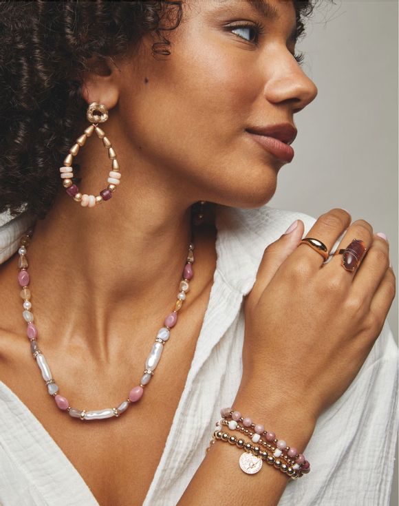 Natural Blush Ring Set