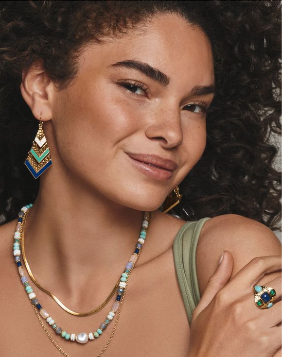 Coastal Elegance Ring on model