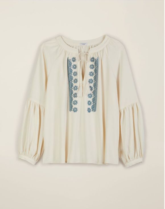 Tassel-Front Blouse $16.99 FINAL SALE