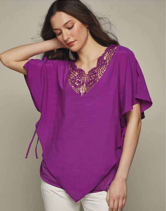 Flowy Lace Top