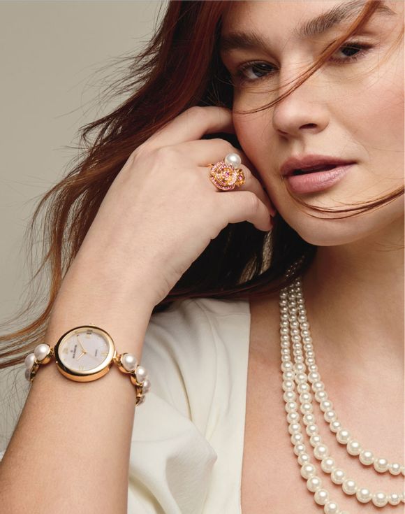 Rose Garden Pearly Ring
