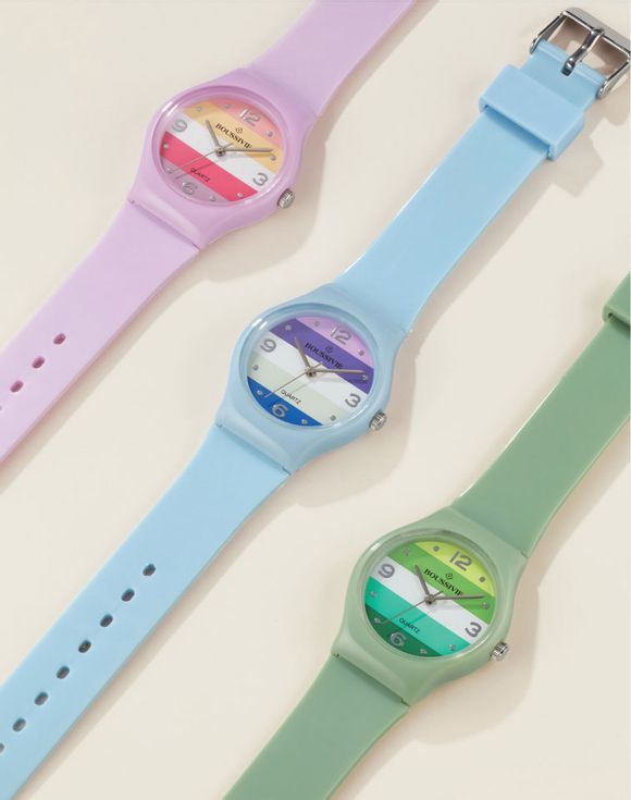Colorblock Chic Sunset Watch