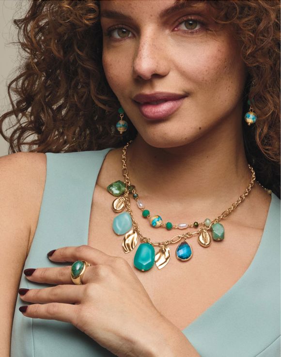 Seaside Treasure Stretch Ring $3.99 FINAL SALE