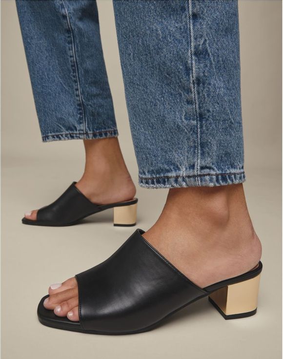 Low Heel Mule