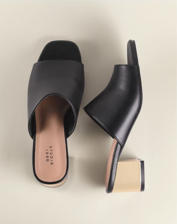 Low Heel Mule