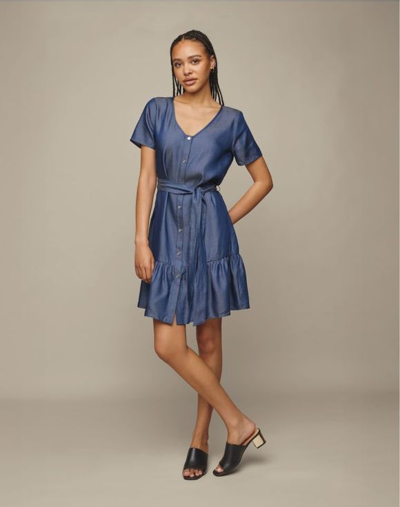 Chambray Dress