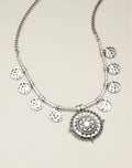 Ancient Allure Metal Medallion Necklace $8.99 FINAL SALE