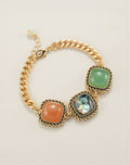 Abalone Gemscape Statement Bracelet