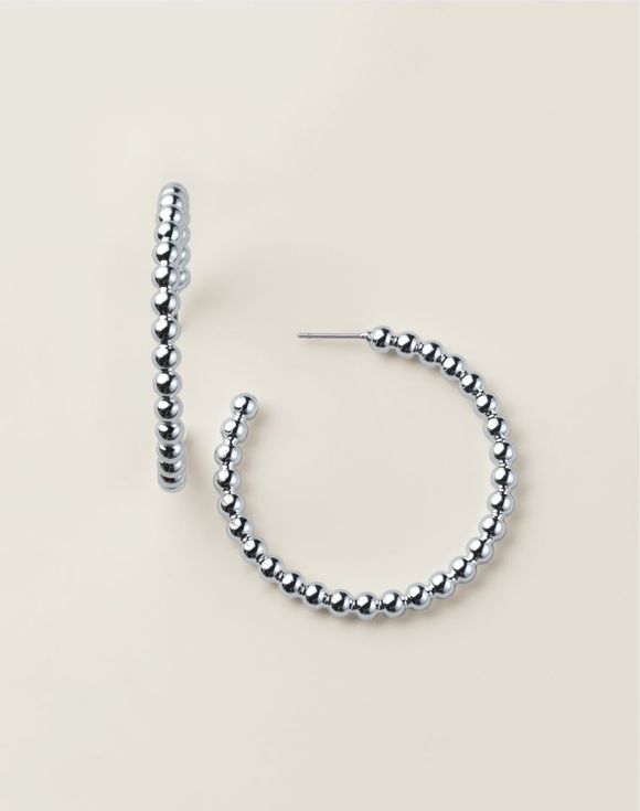 Dotted Grace Hoop Earrings $4.99 FINAL SALE
