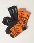 2-Pack Spooky Socks and Scrunchie