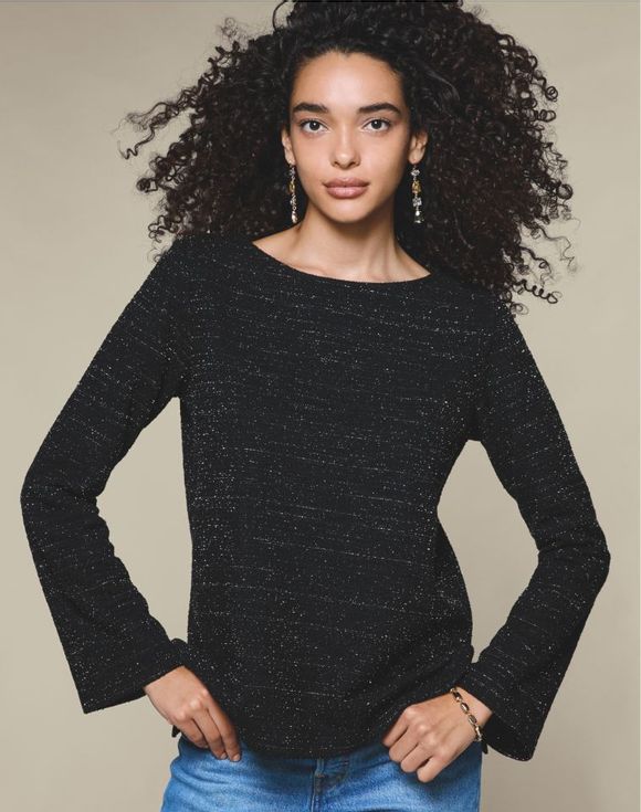 Casual Metallic Pullover $21.99 FINAL SALE