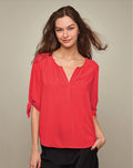 Tie-Sleeve Top