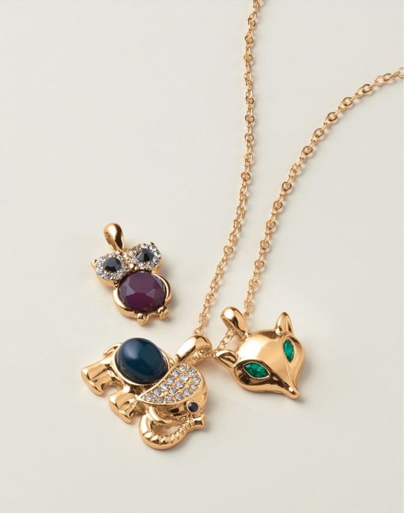 Wild Wisdom Pendant Necklace $9.99 FINAL SALE