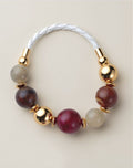 Warm Autumn Beaded Bracelet