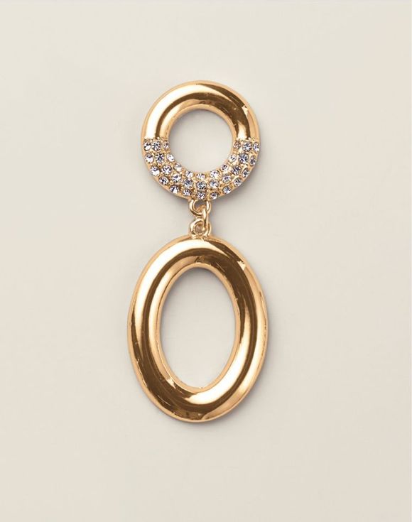 Oval Orbit Drop Earrings $7.99